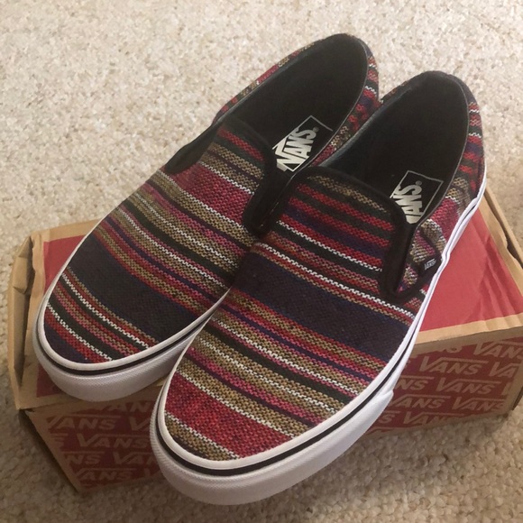 vans baja slip on